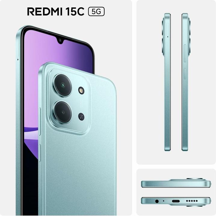 Produktbild Xiaomi Redmi 15C 5G (256 GB, Mint Green, 6.90", Dual SIM, 5G)