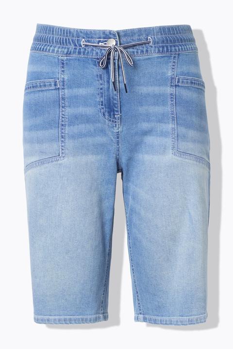 Produktbild Ulla Popken Bermuda Mary, weites Bein, Elastikbund (44)