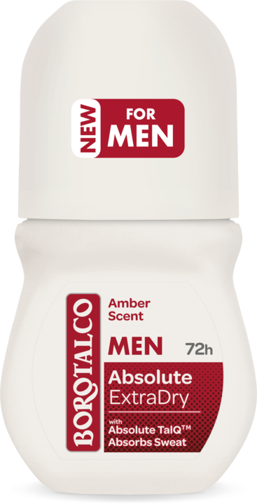 Produktbild Borotalco Men Absolute ExtraDry (Roll-on, 50 ml)