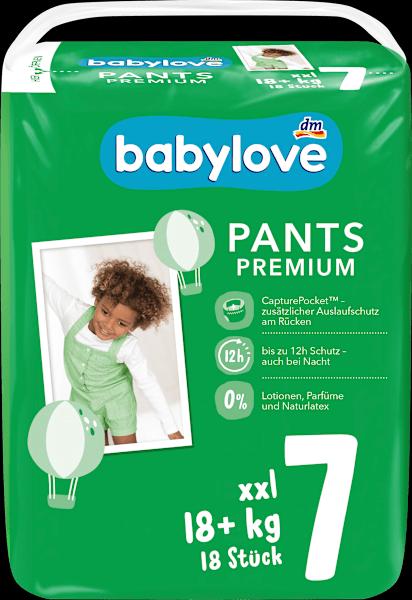 Actual product image dm babylove Baby Pants Premium (Size 7, Pack, 18 Piece)