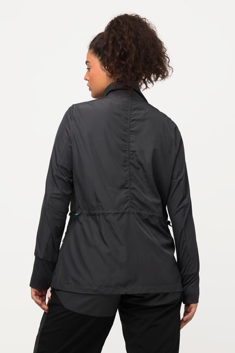 Image du produit Ulla Popken Veste légère HYPAR à col montant et cordon coulissant, matière recyclée (42, 44)