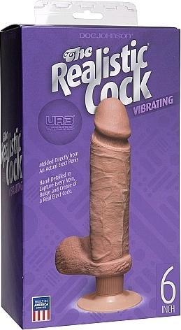 Produktbild Doc Johnson The Realistic Cock - UR3 - Vibrating