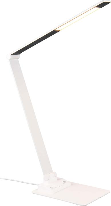 Produktbild Trio Travis LED Tischleuchte 6,5W dimmbar Weiss Matt CCT einstellbare Lichtfarbe (650 lm)