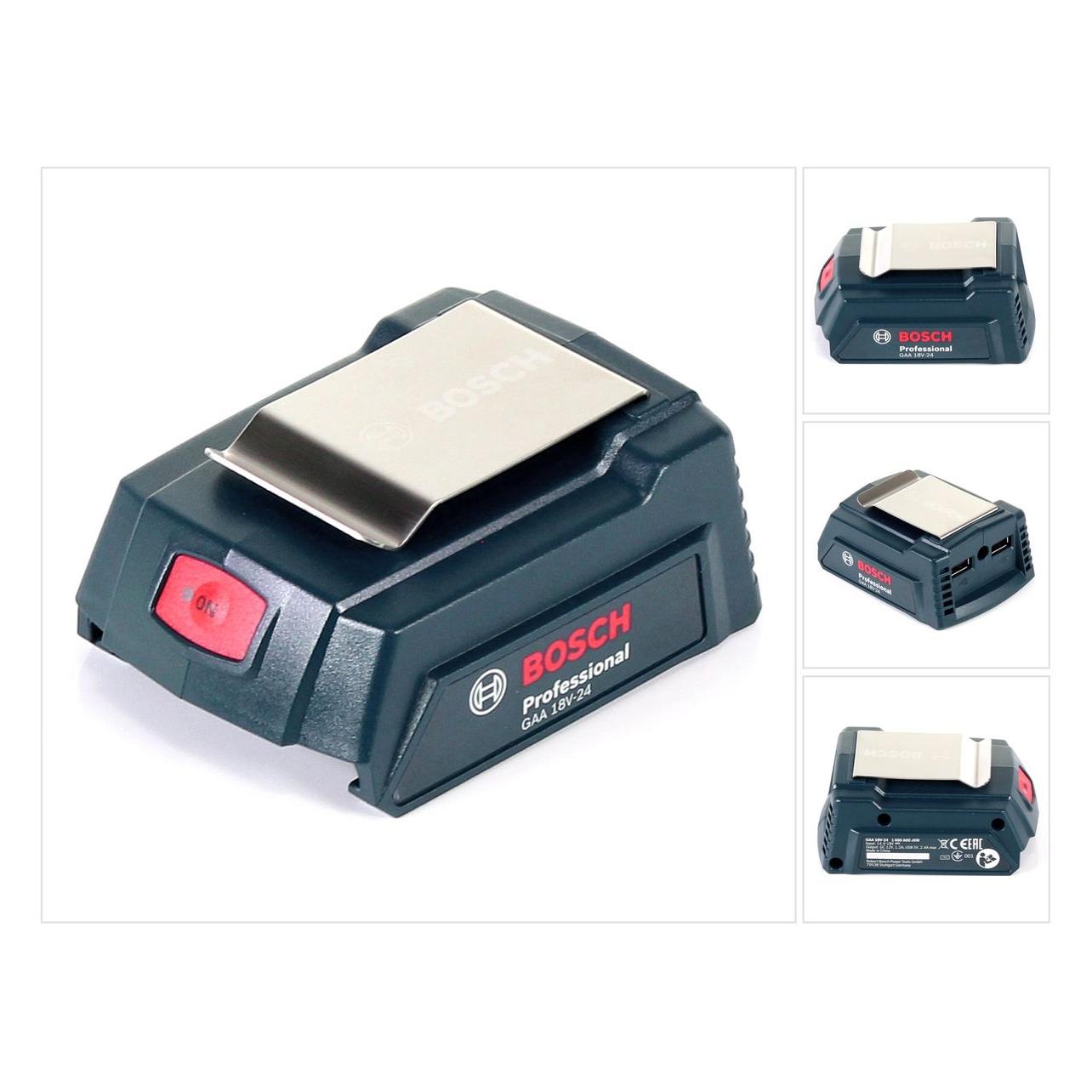 Bosch Professional USB adapter GAA 18V-24 - buy at Galaxus Bosch Professional USB adapter GAA 18V-24 - buy at Galaxus
