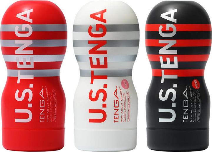 Produktbild Tenga U.S. Original Vacuum Cup Series (Standard + Gentle + Strong)