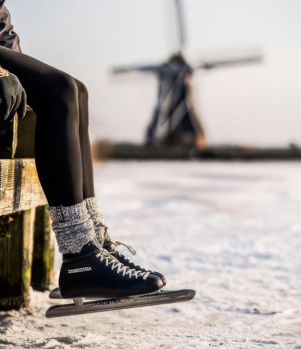 Produktbild Soxs Graue Wolle Damen- & Herrensocken Jet Black, Kniesocke (Einzelpack, 37, 40 - 41, 38 - 39)