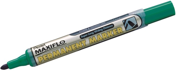 Actual product image Pentel Permanent Marker Maxiflo NLF50 (Green, 4.50 mm, 1 x)