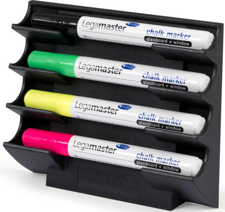 Actual product image Legamaster Glass board marker holder black