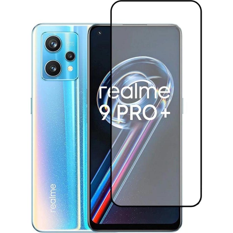 Thumbnail - Screenguard Realme 9 Pro+ Full Screen Panzerglas Schutzfolie 2.5D 9H (1 Stück, Realme 9 Pro+), Smartphone Schutzfolie, S...