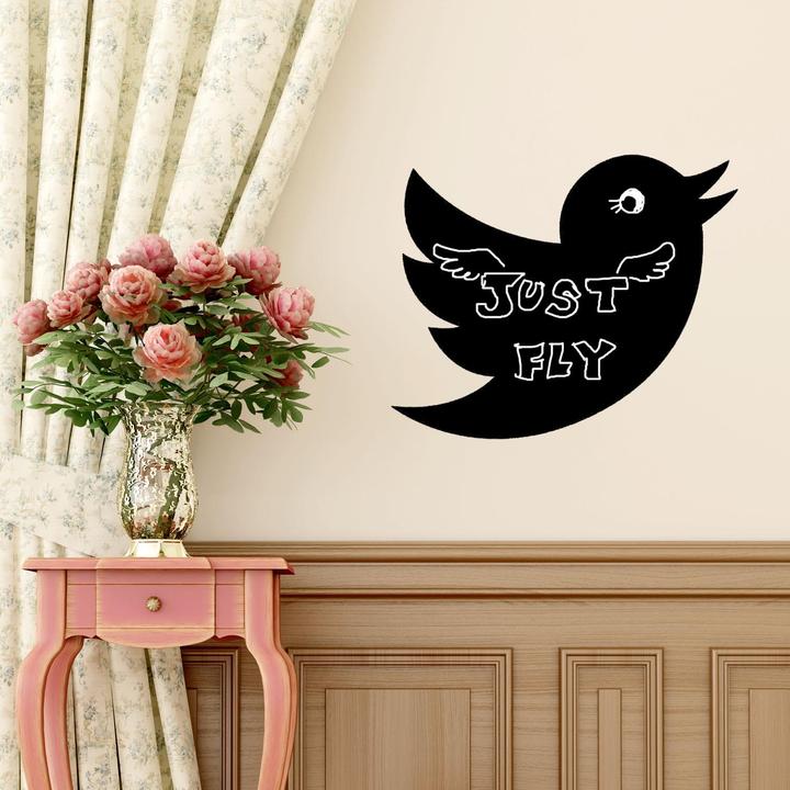 Image du produit Walplus Tableau noir des oiseaux (38 x 28 cm)