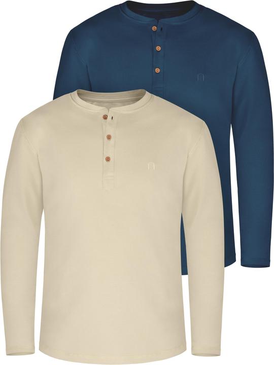 Beige/Navy