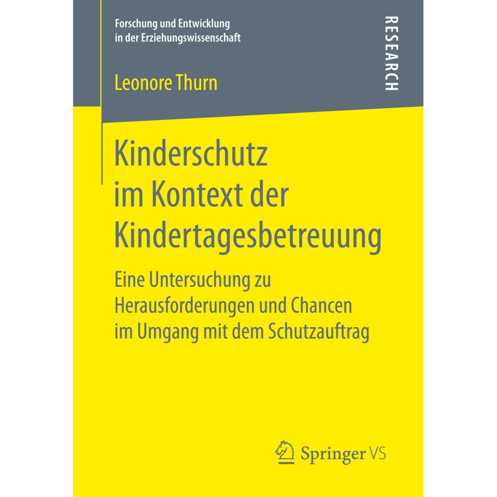 Kinderschutz im Kontext der Kindertagesbetreuung, Fachbücher von Leonore Thurn