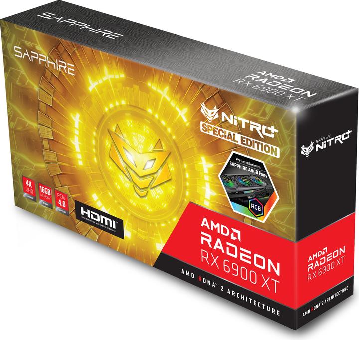 Immagine prodotto Sapphire Nitro+ AMD Radeon RX 6900 XT SE (16 GB)