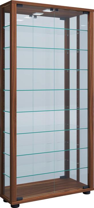 Immagine prodotto VCM Espositore da collezione Legno Vetro Lumo Maxi Specchio (59 x 18 x 115 cm)