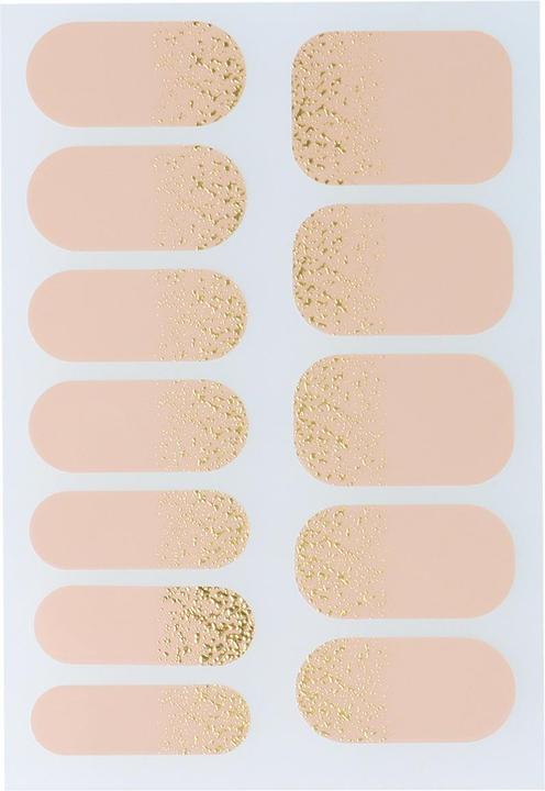 Image du produit Parsa Beauty Nagelfolien Nude mit Gold-Sprenkeln - Luxury Nude