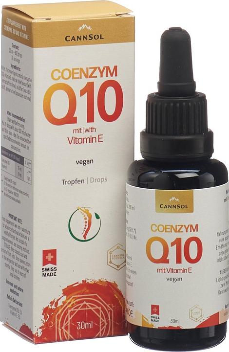Actual product image Cannsol Coenzyme Q10 with vitamin E water-soluble optimal bioavailability liq (1 pcs., Droplet, 108 g)