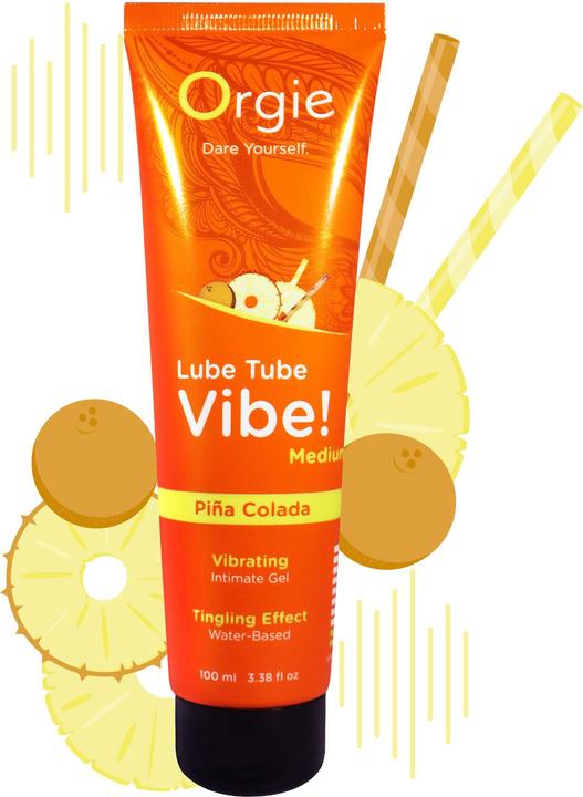 Produktbild Orgie Lube Tube Vibe! Piña Colada (100 ml)