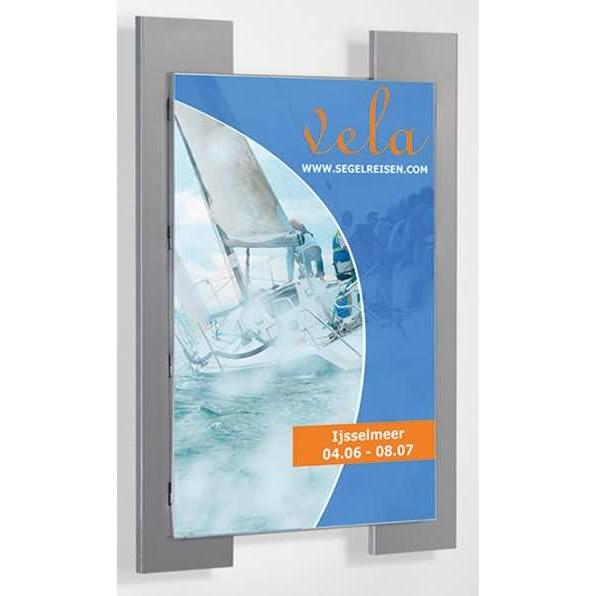 Kerkmann, Prospektständer, Plakathalter Look alu DIN A3 (A3)