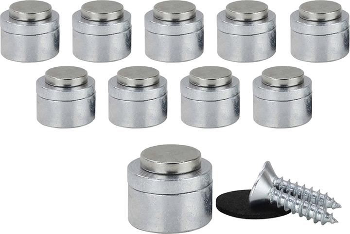 Image du produit Sintron Aimants de verrouillage de porte au néodyme, lot de 10, 12,7 x 6,35 mm Magnetics (10x)