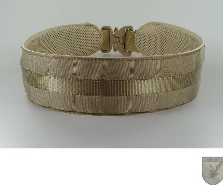 Actual product image MD Textile Battlebelt light black size 4 (pad length 90cm)