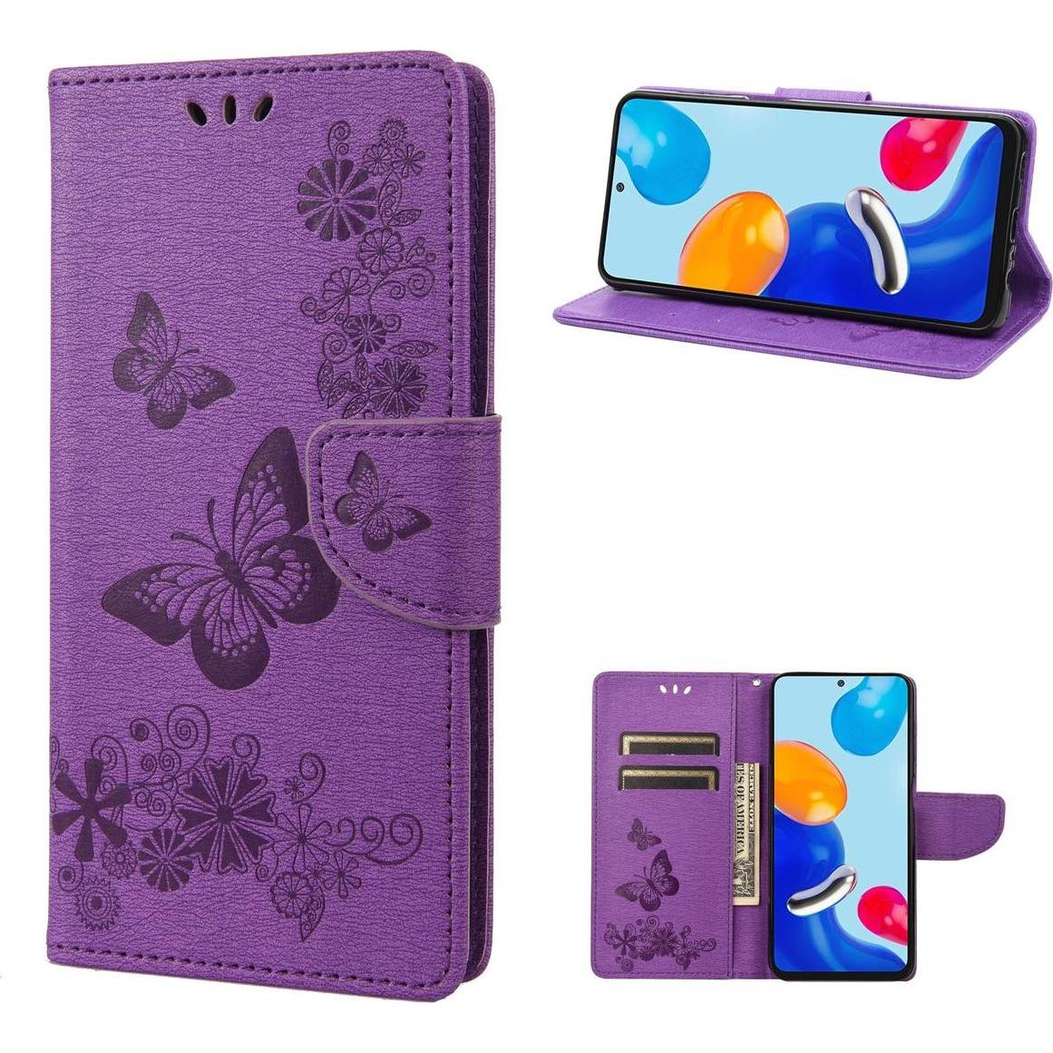 Thumbnail - König Design Hülle Handy Schutz für Xiaomi Redmi Note 11 Case Cover Tasche Etui Bumper Wallet (Oppo A11s, Xiaomi Redmi N...