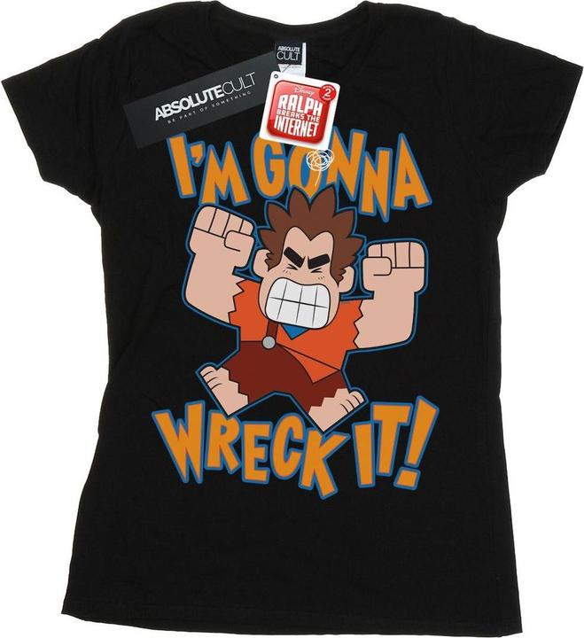 Immagine prodotto Disney Wreck It Ralph I'm Gonna Wreck It Maglietta Donna (XXL)
