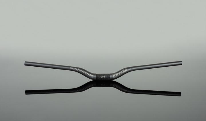 Image du produit Renthal V3 Fatbar Carbon Riser Lenker, 35.0mm, 800x40mm, 7°/5°, carbon/gold (35 mm)