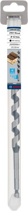 Produktbild Bosch Professional Zubehör PRO Wood Holzschlangenbohrer, 12 x 170 x 235 mm (6.35 mm)