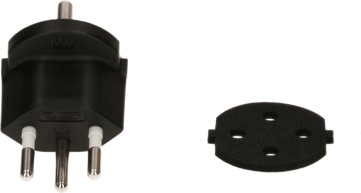 Actual product image Max Hauri Power plug adapter (Type 12, CEE 7/7)