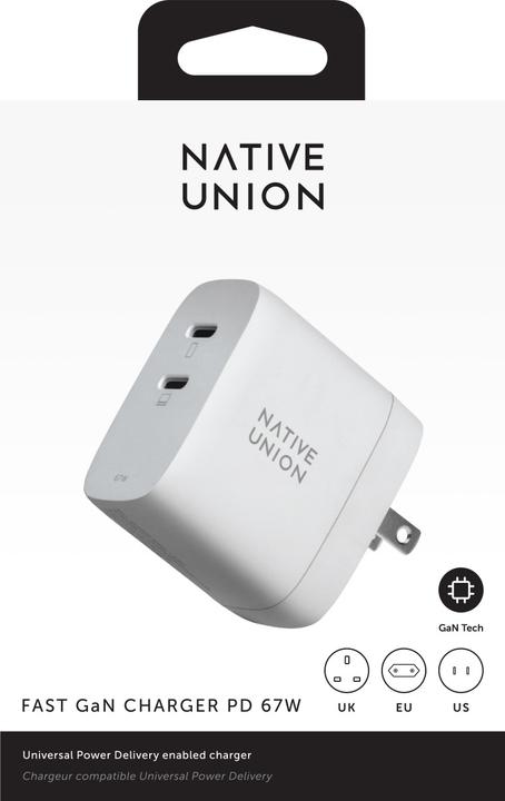 Actual product image Native Union Fast GaN Charger PD 67W (67 W)