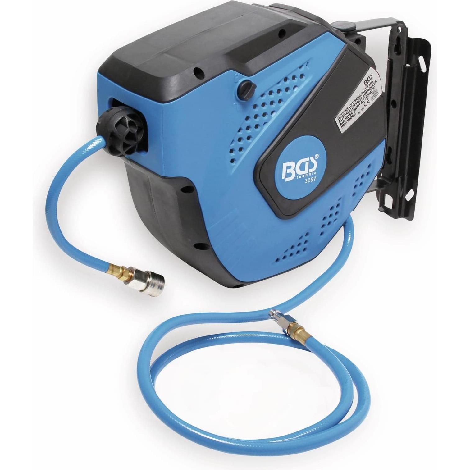 BGS, Utensile ad aria compressa, Enrouleur air mural automatique 10 m