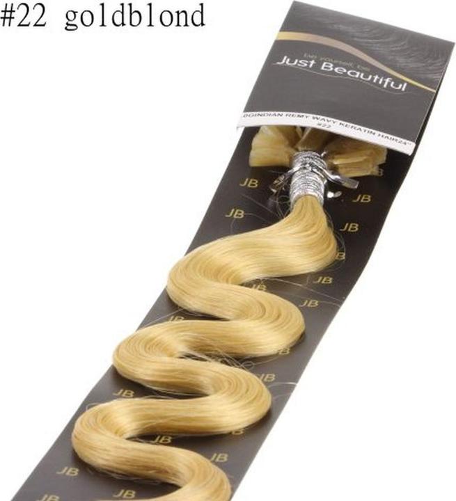 Produktbild Hair2heart Echt Haarmicroring Loop Extensions für Haarverlängerung (50 cm)