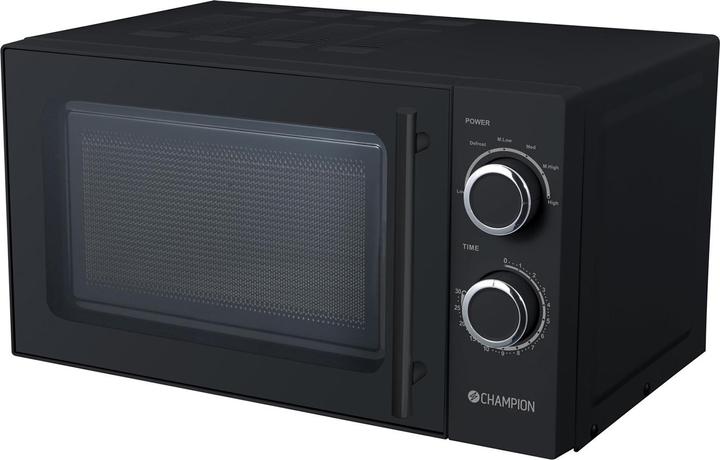Produktbild Champion Mikrowelle 20L 700W MW211 Schwarz (20 l)