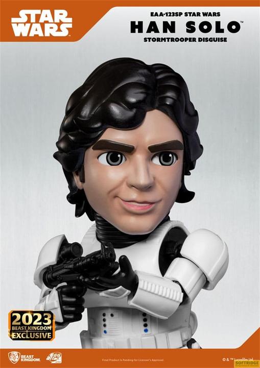 Produktbild Beast Kingdom Star Wars statuette Egg Attack Han Solo (Stormtrooper Disguise) 17 cm