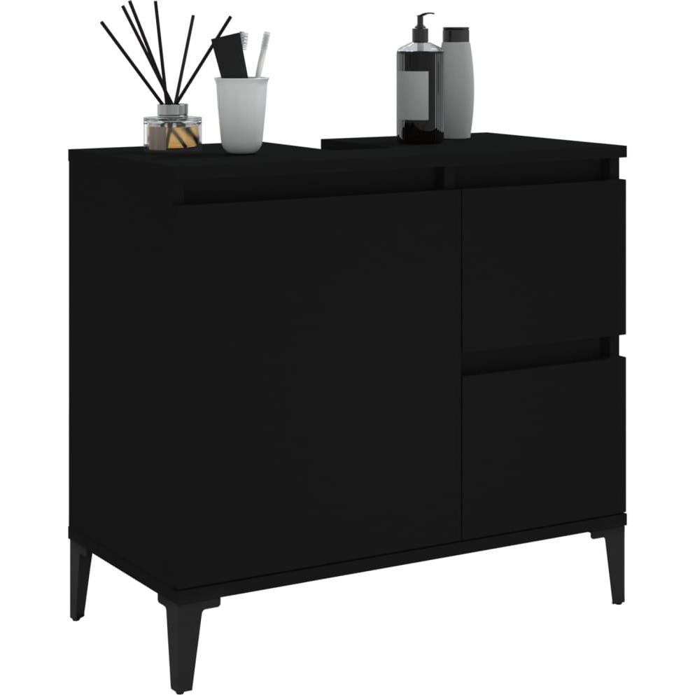 VidaXL, Waschbeckenunterschrank, Ber (65 x 33 x 60 cm)