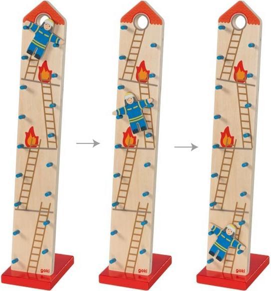 Actual product image Goki Purzelmännchen fire chief Benno, age recommendation from (Multilingual)