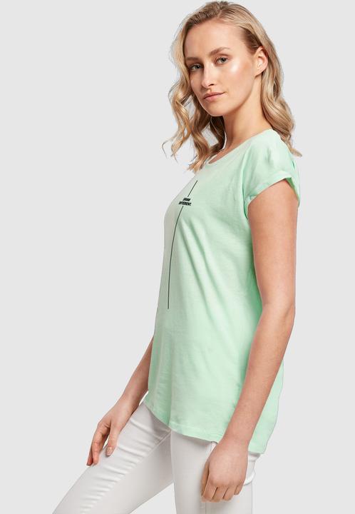 Actual product image Merchcode Ladies Think Different Extended Shoulder Tee - 112539 (XXL)