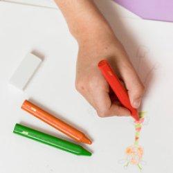 Image du produit Bic Craie de cire triangulaire Plastidecor Triangle, 144 pièces (Multicolore, 144 x)