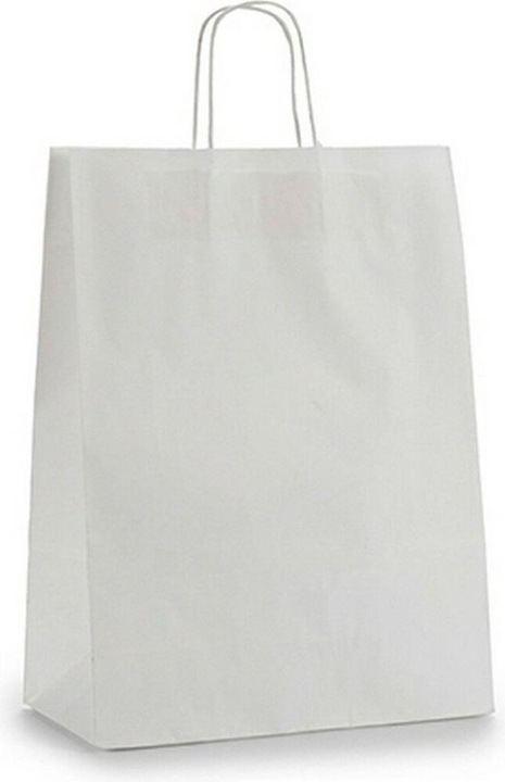 Produktbild Pincello Papiertaschen Weiss (32 X 12 X 50 cm) (25 Stück) (Geschenktüte, 25 x)