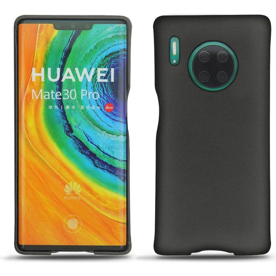 Thumbnail - Noreve Lederschutzhülle (Huawei Mate 30 Pro), Smartphone Hülle, Schwarz