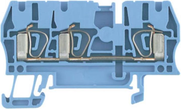 Actual product image Weidmüller Feed-through terminal block ZDU 2.5/3AN BL