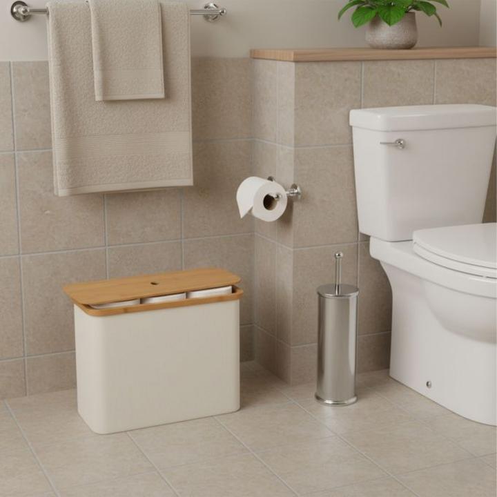Actual product image Relaxdays Toilettenpapier-Aufbewahrung