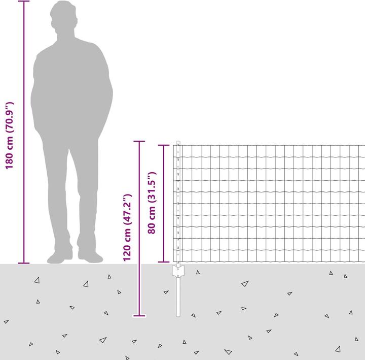 Produktbild vidaXL Aussenbarriere