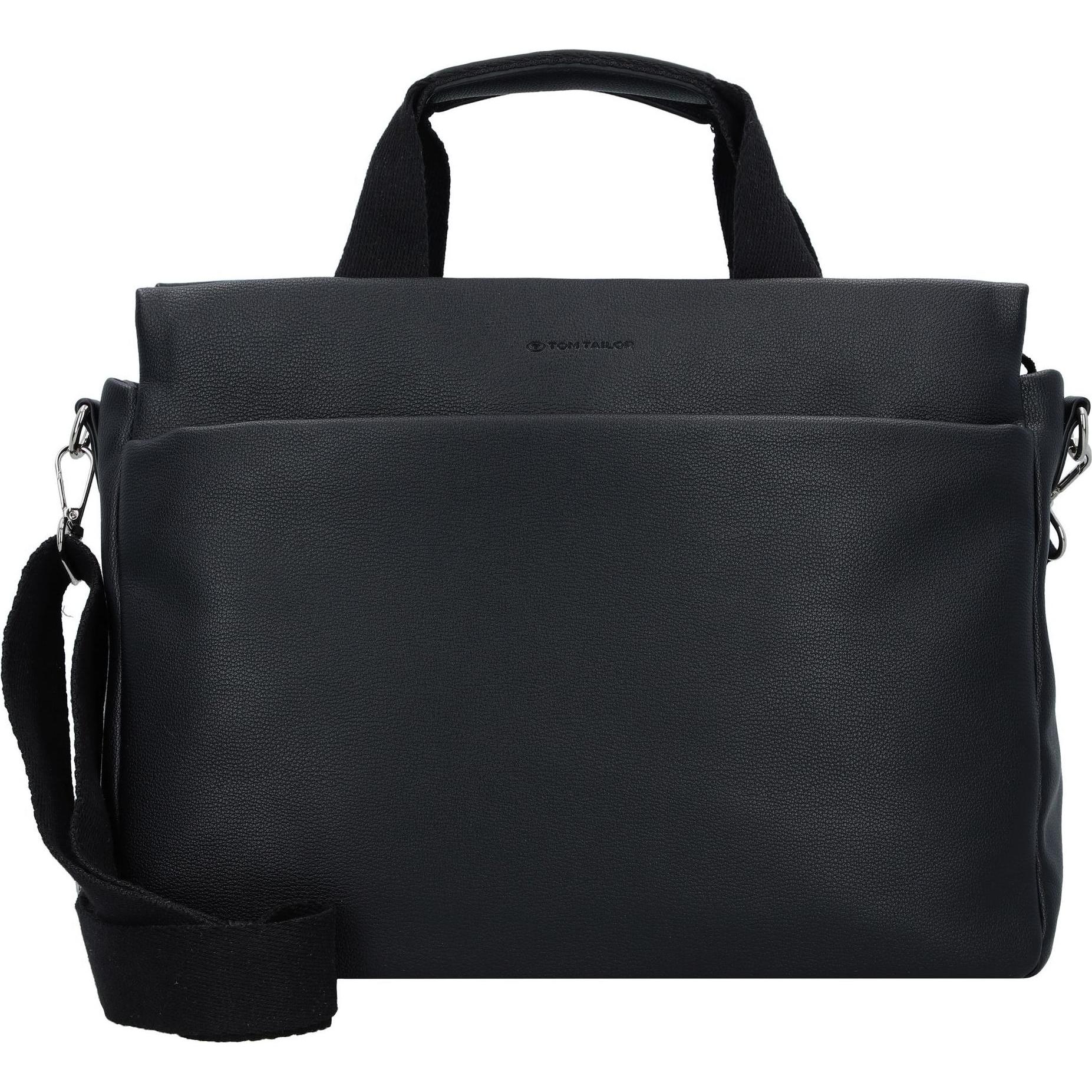 Tom Tailor, Tasche, Rella Shopper Tasche 37 cm, Schwarz, (12 l)