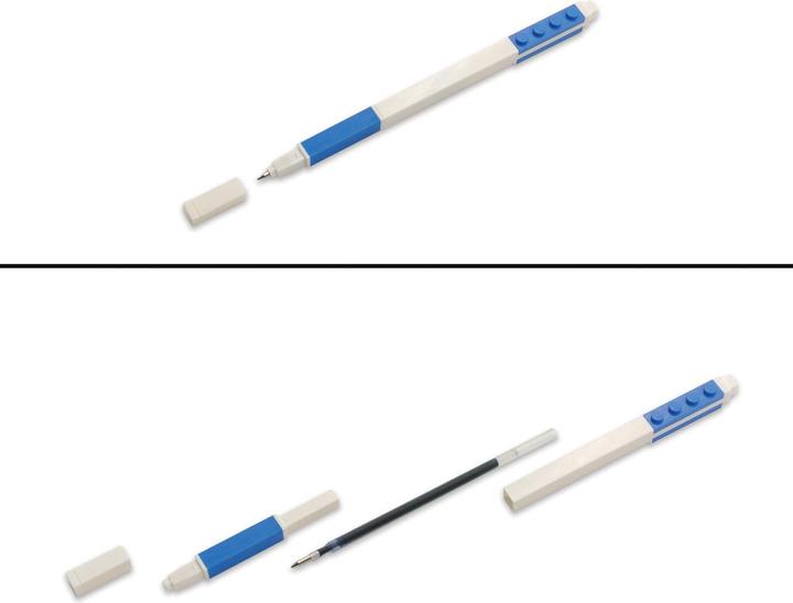 Actual product image LEGO Square blue notepad with pen