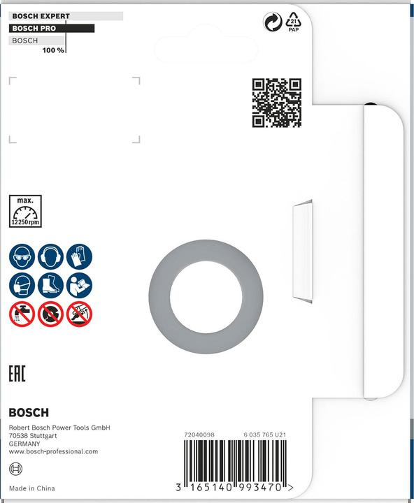 Actual product image Bosch Professional Zubehör PRO Concrete cup wheel, 50 x 125 mm, 22.23 mm (22.23 millimetres)