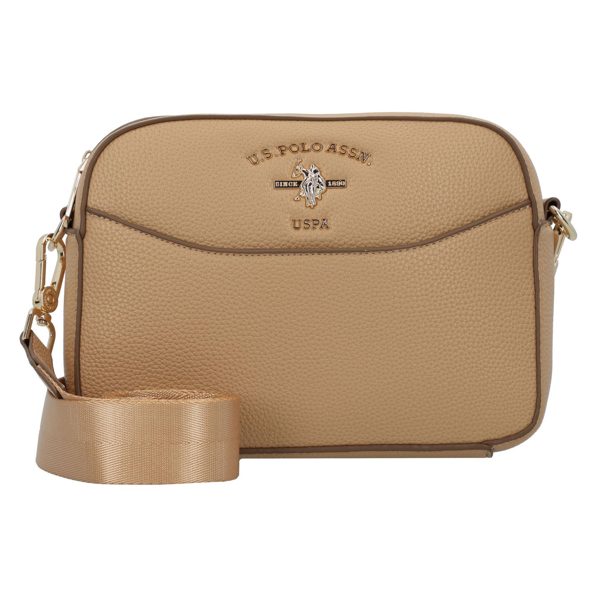 U.S. Polo, Unisex, Handtasche, Stanford Umhängetasche 25 Cm, Braun