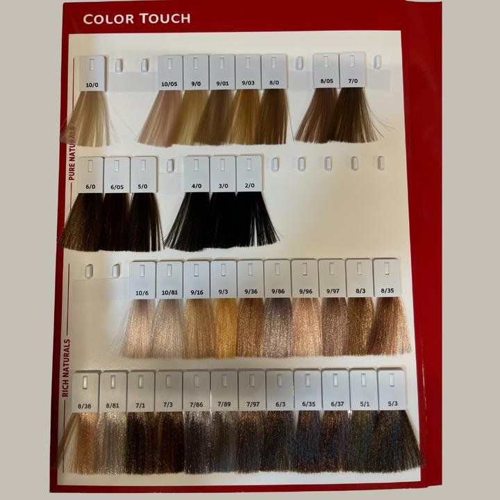 Immagine prodotto Wella Scheda colore della tecnica Color Touch