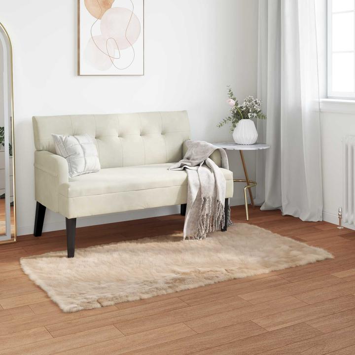 Produktbild vidaXL Kunstschaffell Teppich (80 x 150 cm)