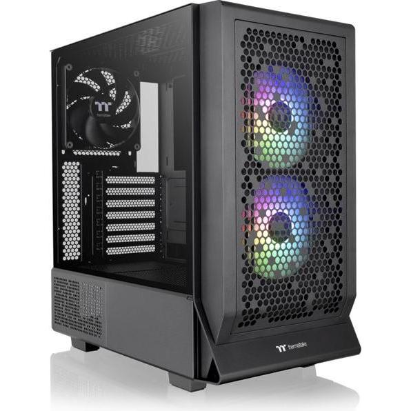 Thumbnail - Thermaltake Ceres 330 TG ARGB Black (ATX, mATX, Mini-ITX, E-ATX), PC Gehäuse, Schwarz